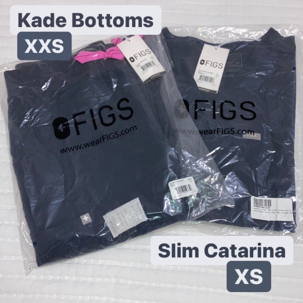 Night Sky Figs Scrubs Set